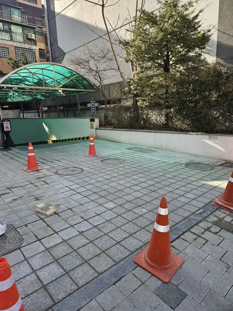 영등포 상가 진입로 경사로공사 시공 후